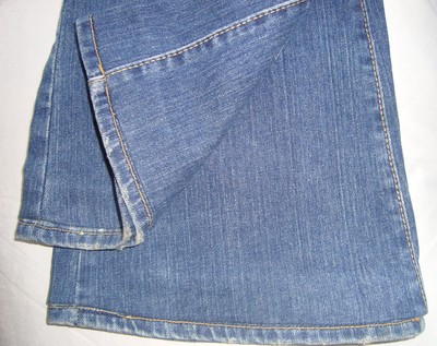 Jeans length Alteration example